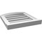 Ekena Millwork Arch Top Surface Mount PVC Gable Vent w/ 2"W x 2"P Brickmould Sill Frame, 16"W x 16"H GVPAR16X1603SN - alternate 5